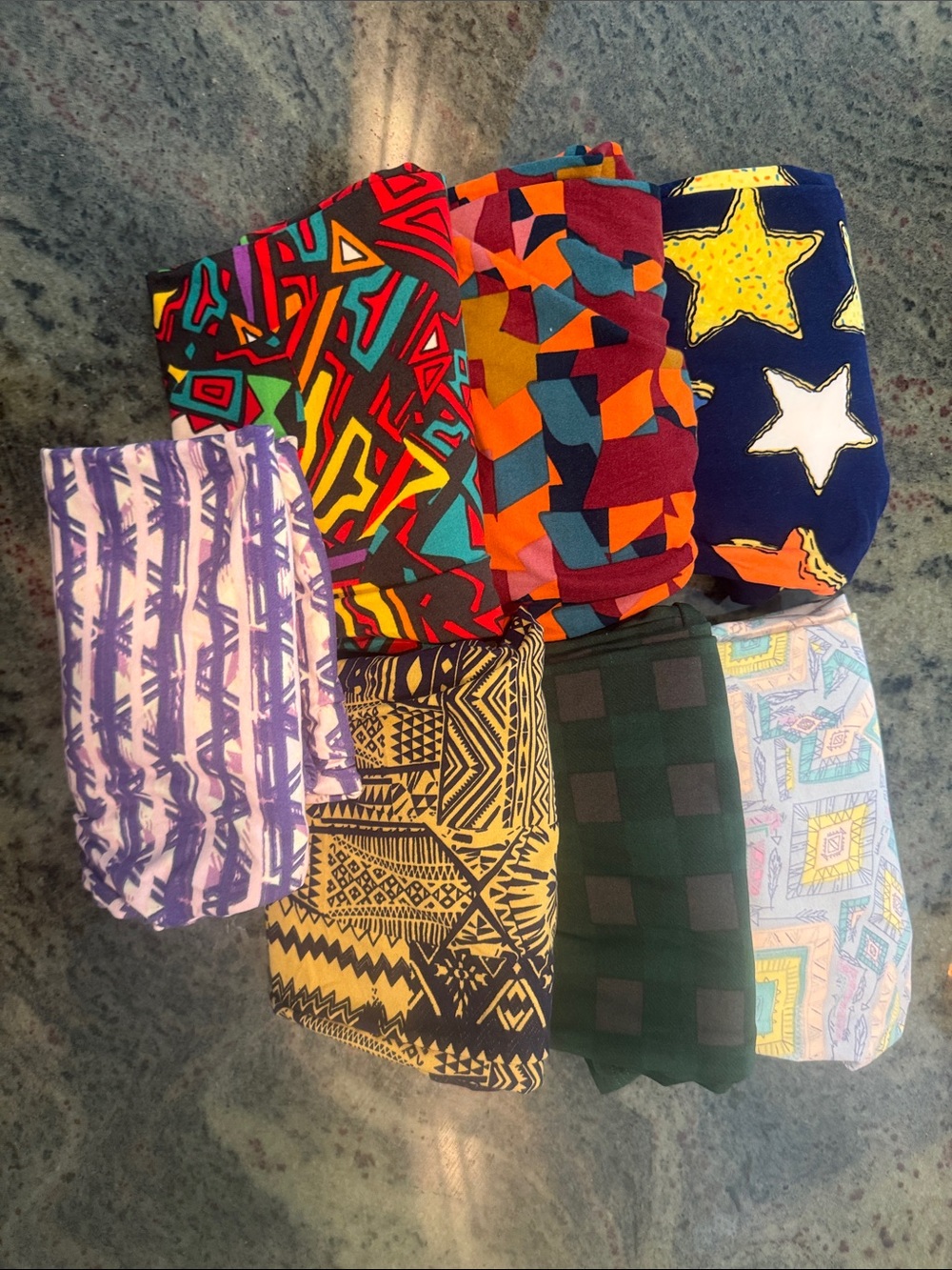 Lot of 7 Brand New OS LuLaRoe leggings